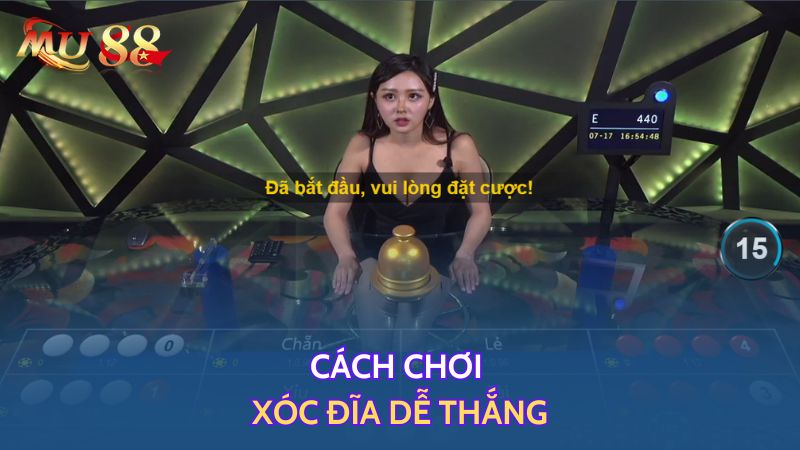 Cách chơi xóc đĩa dễ thắng